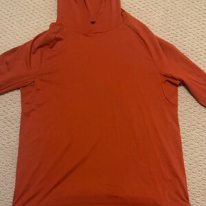 lululemon athletica Long Sleeve Tee - Rust Orange